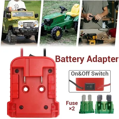 DIY Dock Power Wheels Battery Adapter Compatible With Milwaukee 18V Connector • $11.48