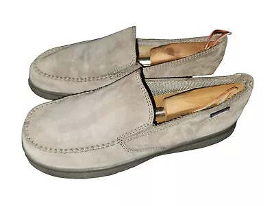 Patagonia Performance Footwear Boulder Taupe Suede Slip On Shoes | Size 11 • $36