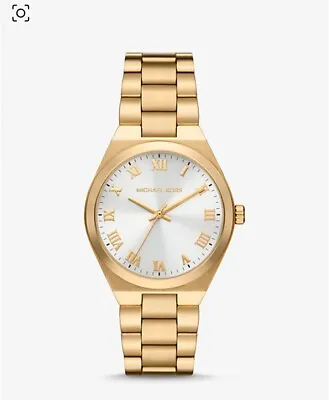 Womens Wristwatch MICHAEL KORS LENNOX MK7391 Stainless Steel Golden • $75