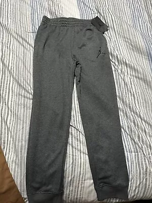 Michael Jordan Dark Grey Heather Joggers SweatPants For Boys Size L • $20