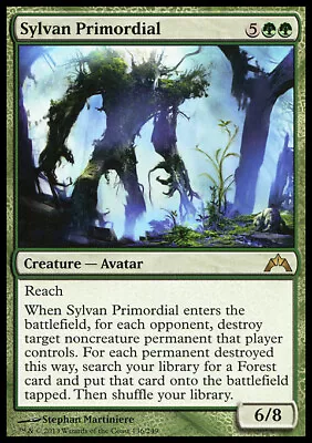 MTG Magic The Gathering Sylvan Primordial (136/257) Gatecrash LP • $0.99