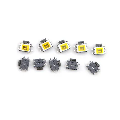 $1.52 • Buy 10X YD-3414 4Pin SMD Turtle Type Tact Power Side Switch Button CW