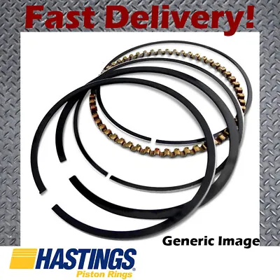 Hastings +020 Piston Ring Set Moly Fits Opel C20XE Astra Calibra Omega Vectra • $72.86