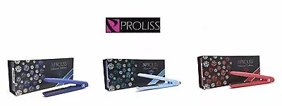 Proliss Diamond Tourmaline 3/4  Plates Mini Travel Hair Straightener Flat Iron • $39.99