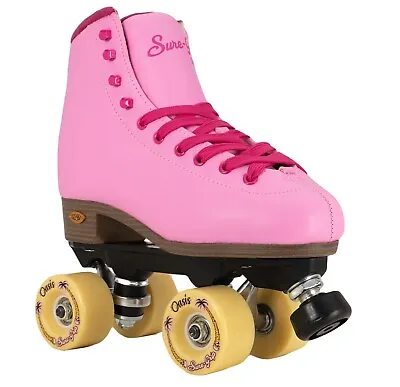 Sure Grip FAME Pink Passion Oasis Outdoor Quad Roller Skates • $219.99