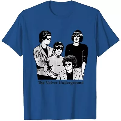 The Velvet Underground T-Shirt Vintage Lou Reed Shirt Unisex Short Sleeve T-Shir • $15.99