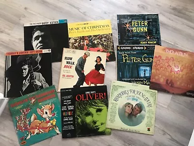 Lot Of (10) Vintage Vinyl Records -not Tested • $3