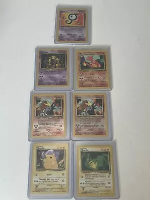 Vintage 90s Pokémon 1st Edition Lot Pikachu Entei Charmeleon • $19.99