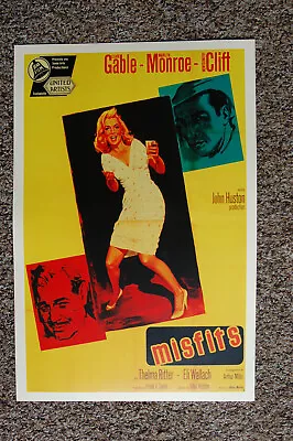 Misfits Lobby Card Movie Poster #2 Marilyn Monroe • $6