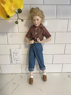 $68.50 • Buy Curtis Publishing Company  The Prom  Porcelain Doll Norman Rockwell 17” 