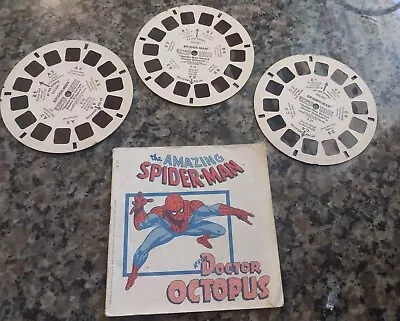 1979 Marvel SPIDER-MAN Versus Doctor Octopus View-Master Reels Set Of 3 K 31 • $6