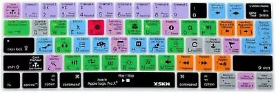 XSKN Mac Logic Pro X English Shortcut Functional Hotkey Design Silicone Keyboard • $26.98