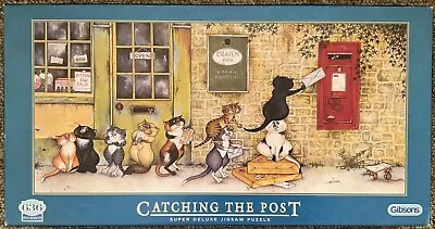 Gibsons “Catching The Post” 636 Piece Jigsaw Puzzle By Linda Jane Smith Complete • £3