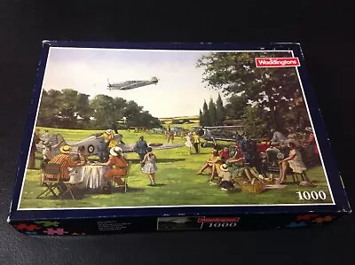 Waddingtons 1000 Piece Puzzle  Safe Landing  (100% Complete) 1994 • $31