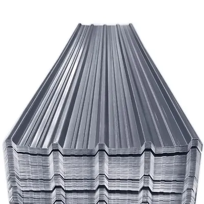 Galvanized Steel Corrugated Sheet Porches Barn Shed Profile Roofing Panel 12/24x • £85.95