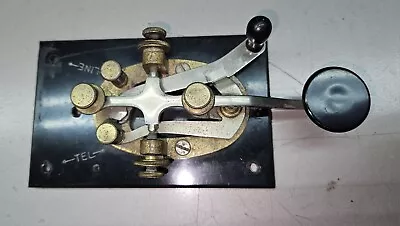  Antique Military J-38 Cw Telegraph Key  • $45