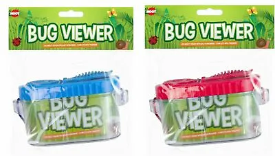 Childrens Bug Insect Keeper Viewer Magnifier Tweezers Educational Outdoors • £7.85