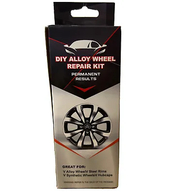 $6.99 • Buy DIY Alloy Wheel Repair Kit For Rim Damage Scratches Scrapes Slight Dent