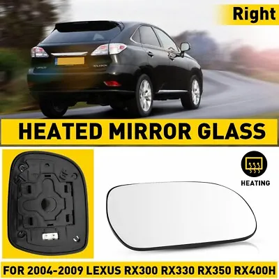 Passenger Side Power Mirror Glass FOR 04-09 Lexus RX300 RX330 RX350 RX400H EOA • $15.19