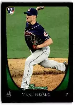 2011 Bowman Vinnie Pestano Rookie / Cleveland Indians #73 • $2.75