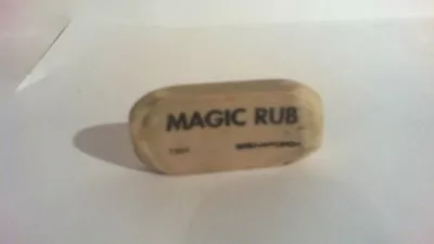 Vintage ( Original Sanford ) ( Magic Rub ) Eraser 1954 ( RARE )  • $24.74