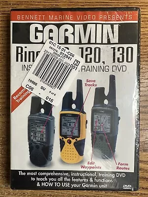 NEW Garmin RINO 110 120 130 Instructional And Training DVD Sealed • $21.95