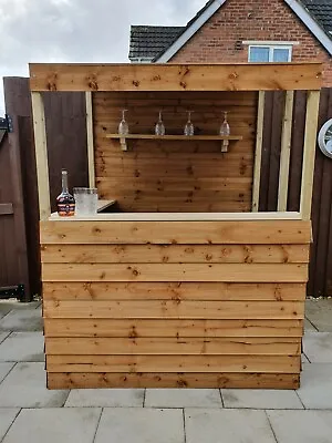 £260 • Buy 5' X 4' Outside Garden Home Bar Fully Assembled Free Local Delivery 