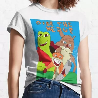 Over The Hedge MS Paint Artwork Classic T-Shirt • $20.99