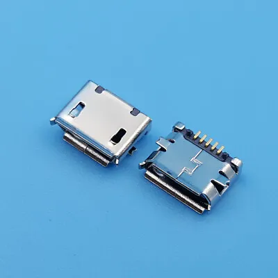 $3.88 • Buy 100Pcs Micro USB Type B Female 5Pin Socket SMD SMT Solder Jack PCB Connector
