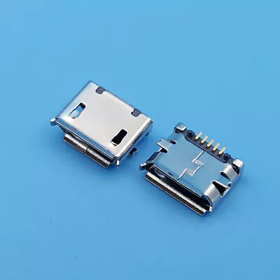$3.88 • Buy 100Pcs Micro USB Type B Female 5Pin Socket SMD SMT Solder Jack PCB Connector