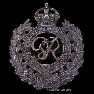 £24.99 • Buy WW2 Royal Engineers Officer's OSD Bronze Cap Badge