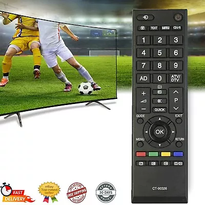 Toshiba TV CT-90326 CT-90380 CT-90336 CT-90351 - Universal Remote Control  • £4.49