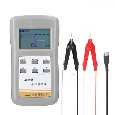 Handheld DC Micro Ohm Meter 4-Wires Milliohm Meter Low Resistance Meter Tester • $50.21