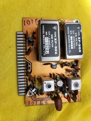 Yaesu If Unit Board W Ssb And Cw Filters For Ft 101 101ee 101ex 101b 101e • $125