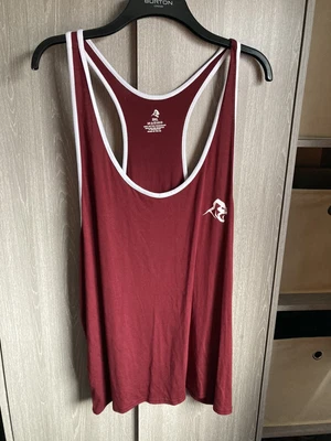 £5 • Buy Xplosive Ape Stringer Muscle Top - Burgundy - 3XL