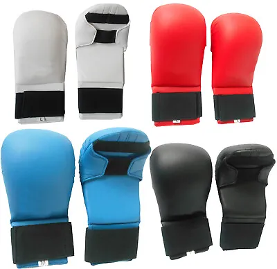 Karate Mitts Sparring Gloves Competition And Training Martial Arts Punch Bag RAX • £10.99