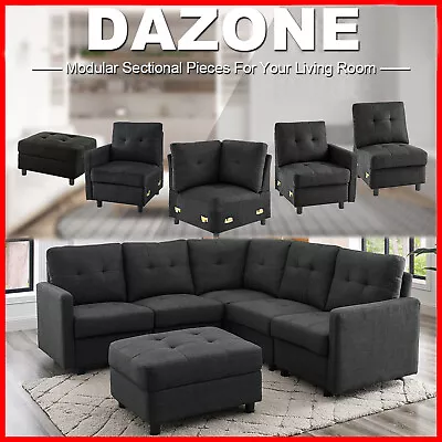 Modular Sectional Sofa DLY Couch Modern Fabric Upholstered Sofa Living Room      • $175.99