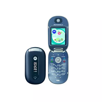 V6 Motorola PEBL U6 Original 2G 850 / 900 / 1800 / 1900 Flip Cellular Phone • $70.09