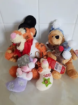 £15 • Buy Disney Store Winnie The Pooh, Tigger, Piglet Soft Toys With Tags
