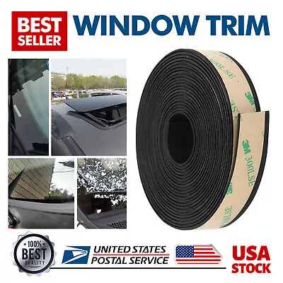 Car Window Glass Door Edge Seal Weatherstrip Protector Rubber Sealing Strip Trim • $14.69