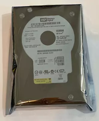 Western Digital Caviar 80gb Wd800bb Black 7.2rpm Pata Ide 3.5  Desktop Hdd • $45