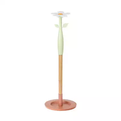 $29 • Buy Vigar Florganic Bamboo Triple Toilet Roll Tissue Holder Storage Bath Organiser