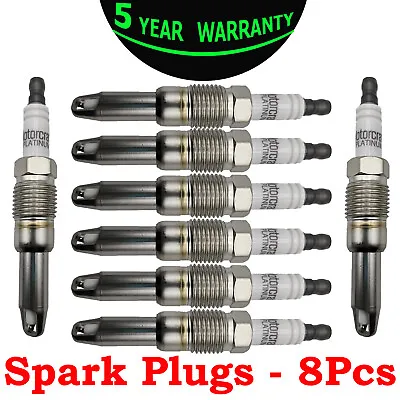  SET 8 P Platinum Spark Plug SP-515 For Motorcraft Ford F150 5.4L PZH14F SP546 • $46.54