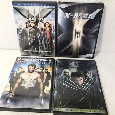 X-Men DVD Movie Lot X-Men X2 X-Men The Last Stand X-Men Origins Wolverine DVD • $12.40