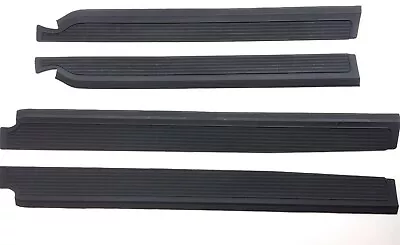 For Mercedes W108 SEL 300 SE Black Door Sill Rubber Mat Set 4 Pcs Black • $75.90