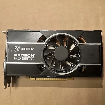 XFX Radeon HD 6870 1GB GDDR5 Graphics Card - Mini DisplayPort HDMI DVI • $24.99