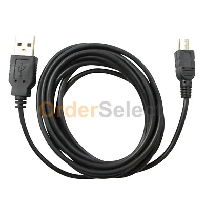 USB 2.0 A To Mini B 5-Pin USB Male Data Sync Charger Cable PC GPS Camera DS PS3 • $3.49