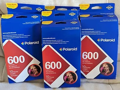 Lot Of 7 Polaroid 600 Color Expired Instant Film Packs - Impossible Project • $75