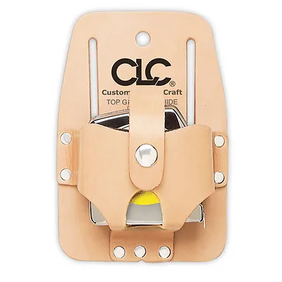 CLC 464 - 16-30' Leather Measuring Tape Measure Belt Holder Pouch Tool Carrier • $10.99