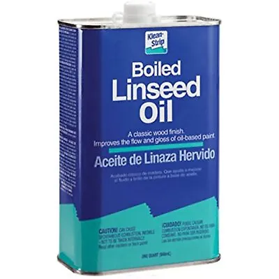 $25.69 • Buy (H) Boiled Linseed Oil Quart
